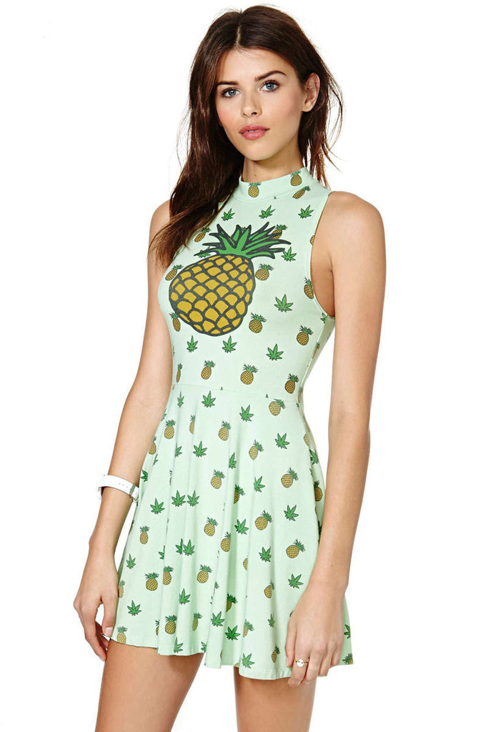 Pineapple Mini Dress