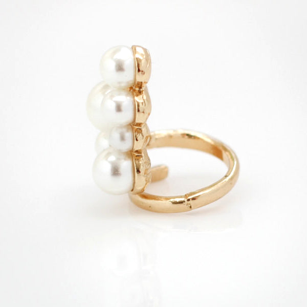 The Pearl Girl Midi Ring