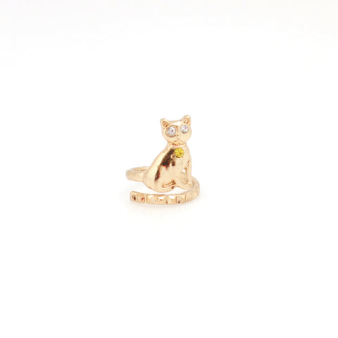 The Cat Girl Midi Ring