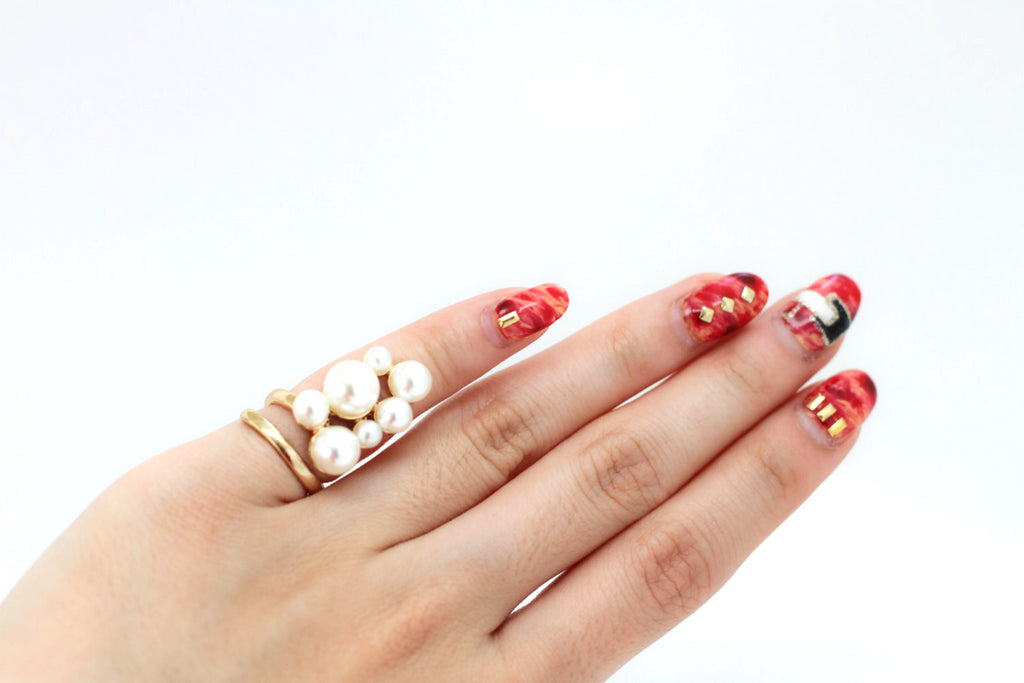 The Pearl Girl Midi Ring