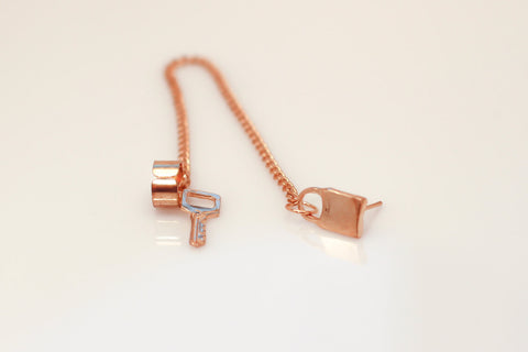 Lock and Key Earcuff