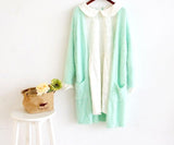 Mohair Long Cardigan