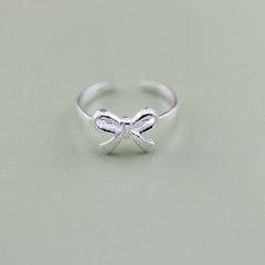 100% Silver Sterling Ribbon Ring