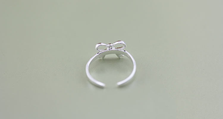 100% Silver Sterling Ribbon Ring