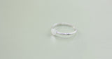 100% Silver Sterling Heart Pinky ring